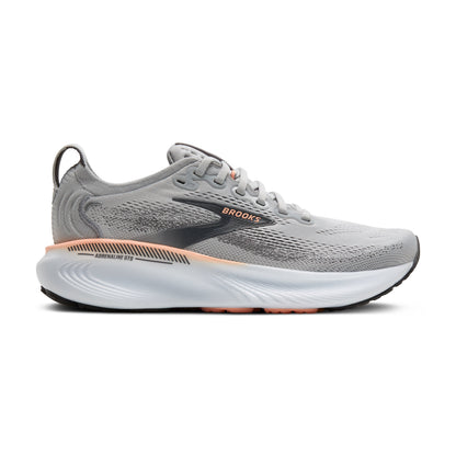 Brooks | Adrenaline GTS 25 | Women's | Grey/Blackened Pearl/Coral