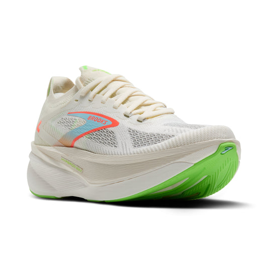 Brooks | Hyperion Max 3 | Women's | Coconut/Green Gecko/Pink Clay