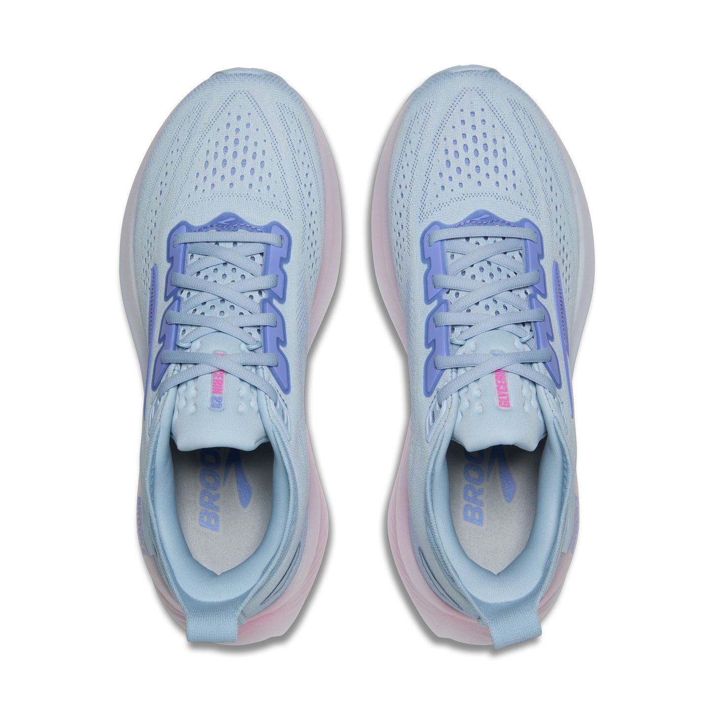 Brooks | Glycerin 23 | Women's | Skyway/Blazing Bell/Pink
