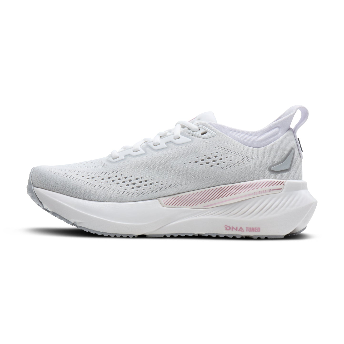 Brooks | Glycerin GTS 23 | Women's | White/Harbor Mist/Metallic