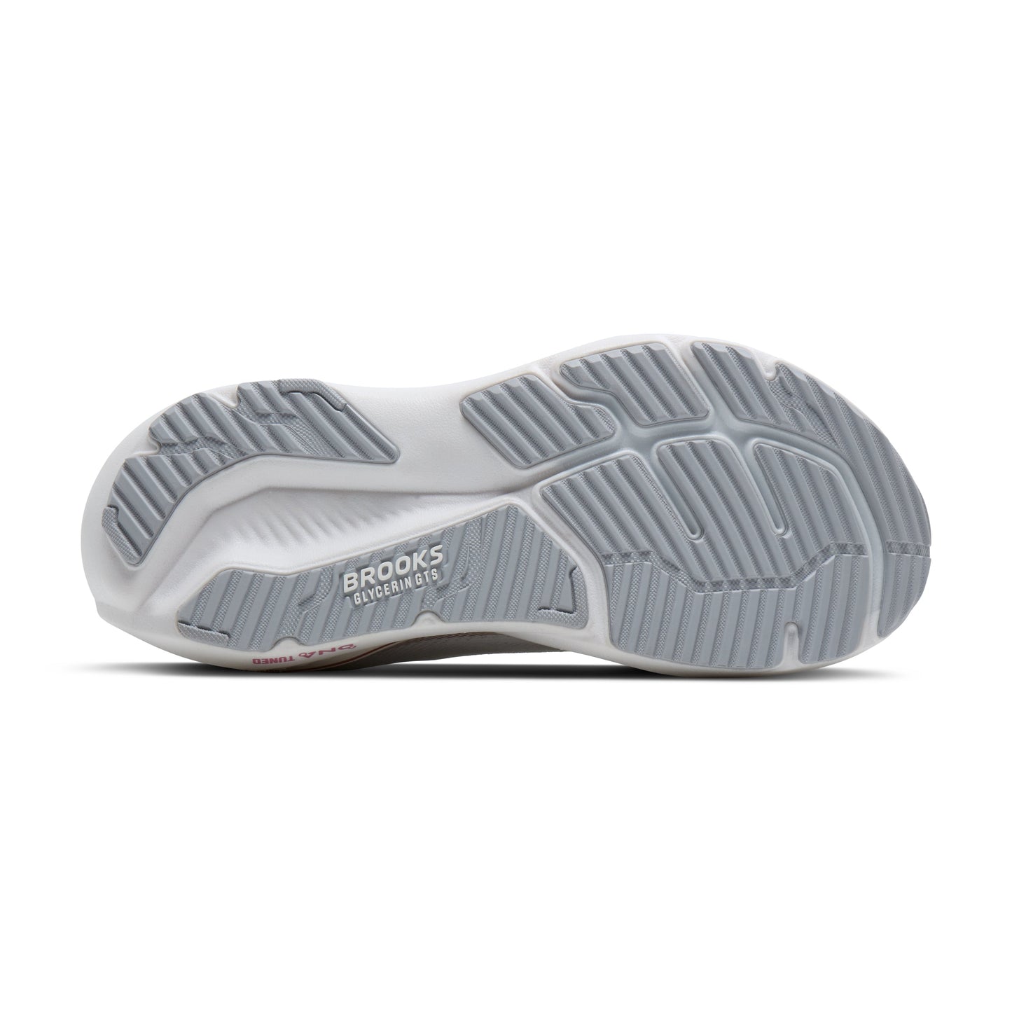 Brooks | Glycerin GTS 23 | Women's | White/Harbor Mist/Metallic