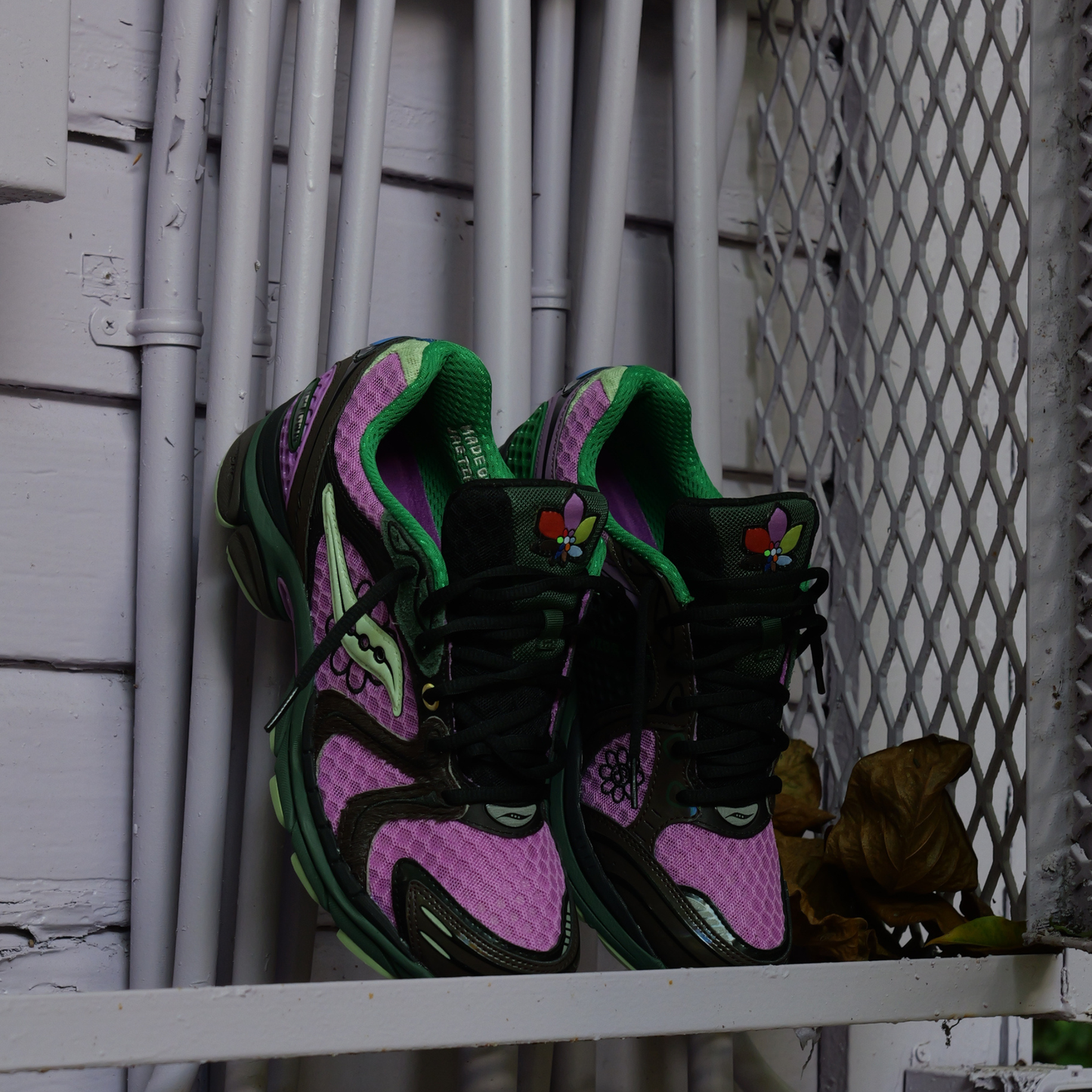 SAUCONY X JAE TIPS Progrid Triumph 4 Perilla (Violet/Earth)