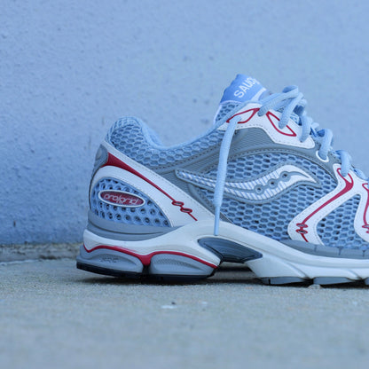 Mens Saucony ProGrid Triumph 4 (Blue/White)