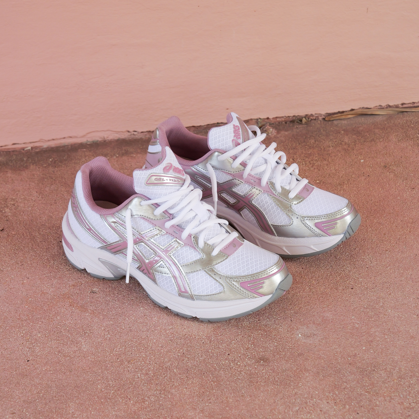 Mens Asics Gel-1130 (White/Taro Purple)