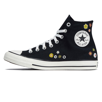 Converse Chuck Taylor All Star Hi Embroidered Florals Shoes - Black/Bright Outlook/All Heat