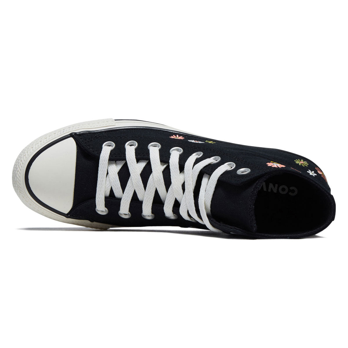 Converse Chuck Taylor All Star Hi Embroidered Florals Shoes - Black/Bright Outlook/All Heat