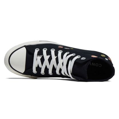 Converse Chuck Taylor All Star Hi Embroidered Florals Shoes - Black/Bright Outlook/All Heat