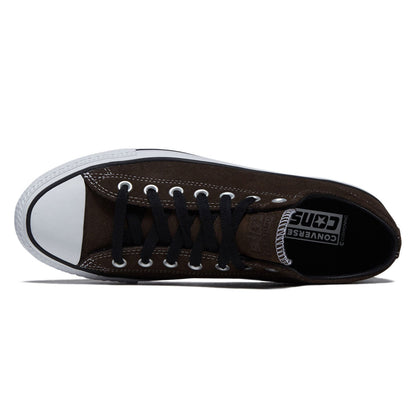Converse Chuck Taylor All Star Pro Suede Ox Shoes - Fresh Brew/Black/White
