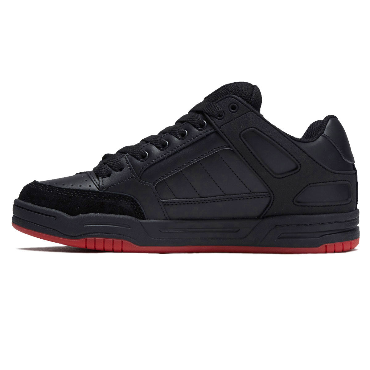 Globe Tilt Shoes - Black/Red/Charcoal