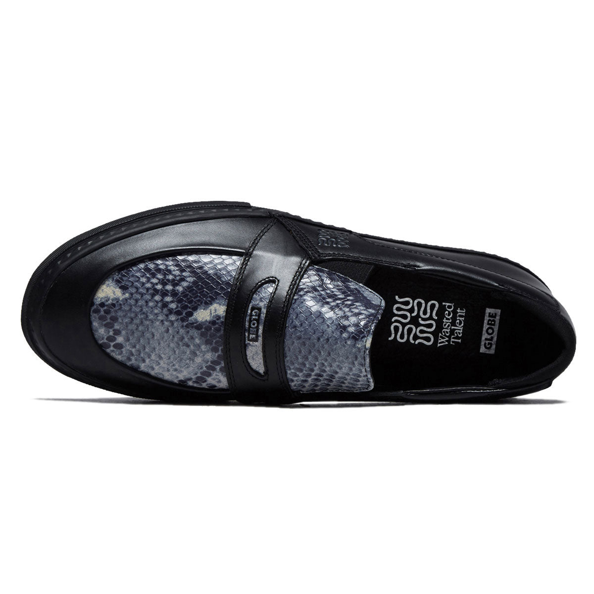 Globe Liaizon Shoes - Wasted Talent Black/Snake