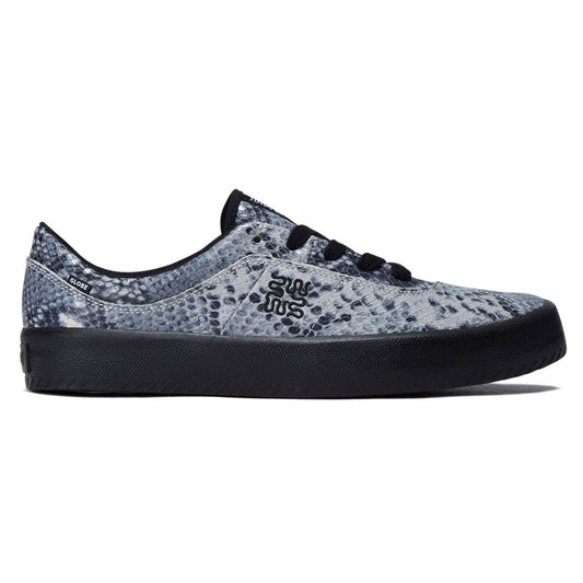 Globe Melbek Shoes - Wasted Talent Black/Snake
