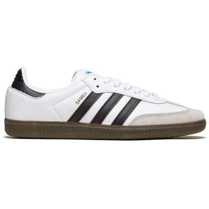 Adidas Samba Adv Shoes - White/Core Black/Gum