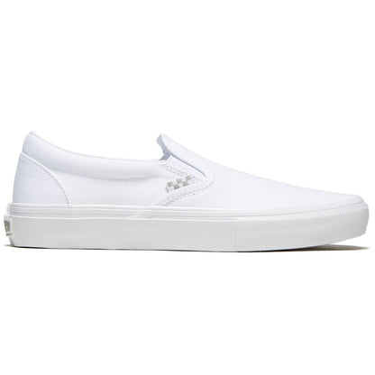 Vans Skate Slip-on Shoes - True White