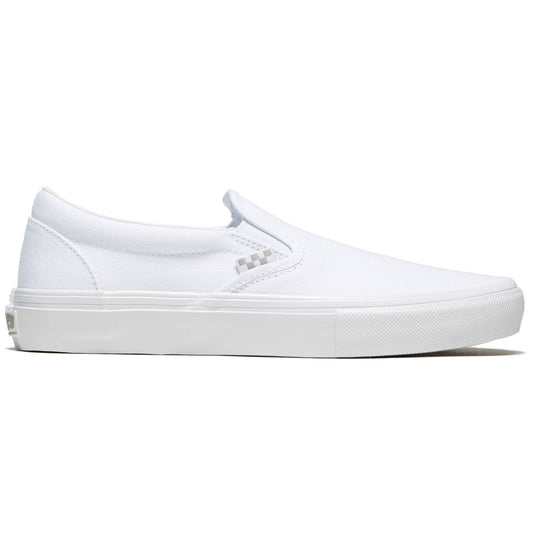 Vans Skate Slip-on Shoes - True White