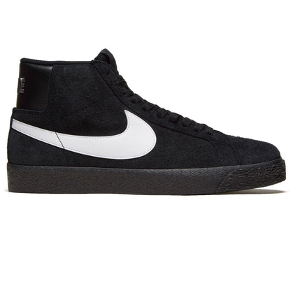 Nike SB Zoom Blazer Mid Shoes - Black/White/Black/Black
