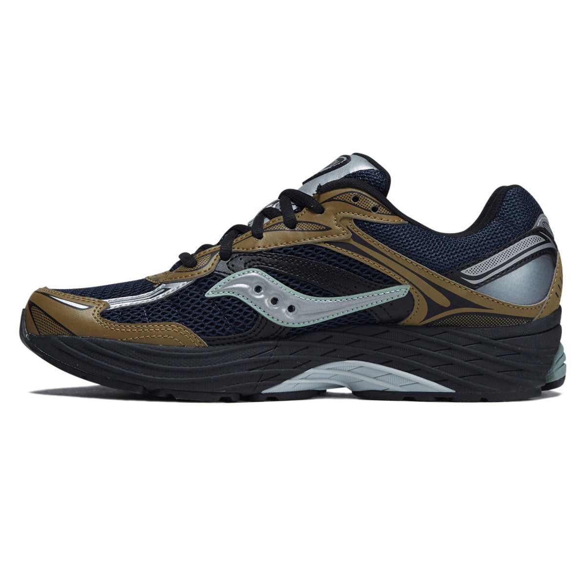 Saucony Progrid Omni 9 Shoes - Brown/Navy