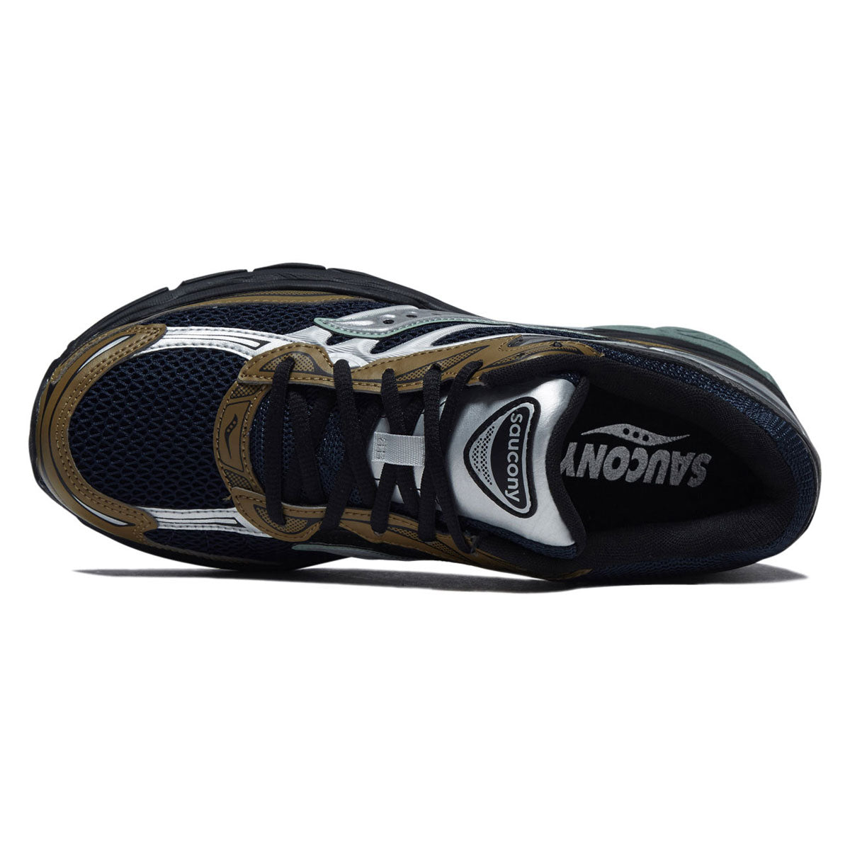 Saucony Progrid Omni 9 Shoes - Brown/Navy