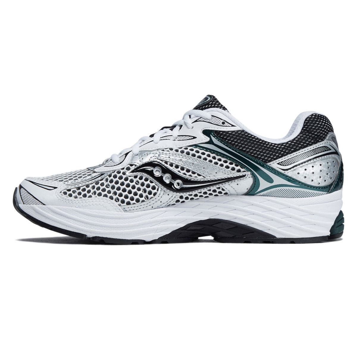 Saucony Progrid Omni 9 Shoes - White/Pine Green