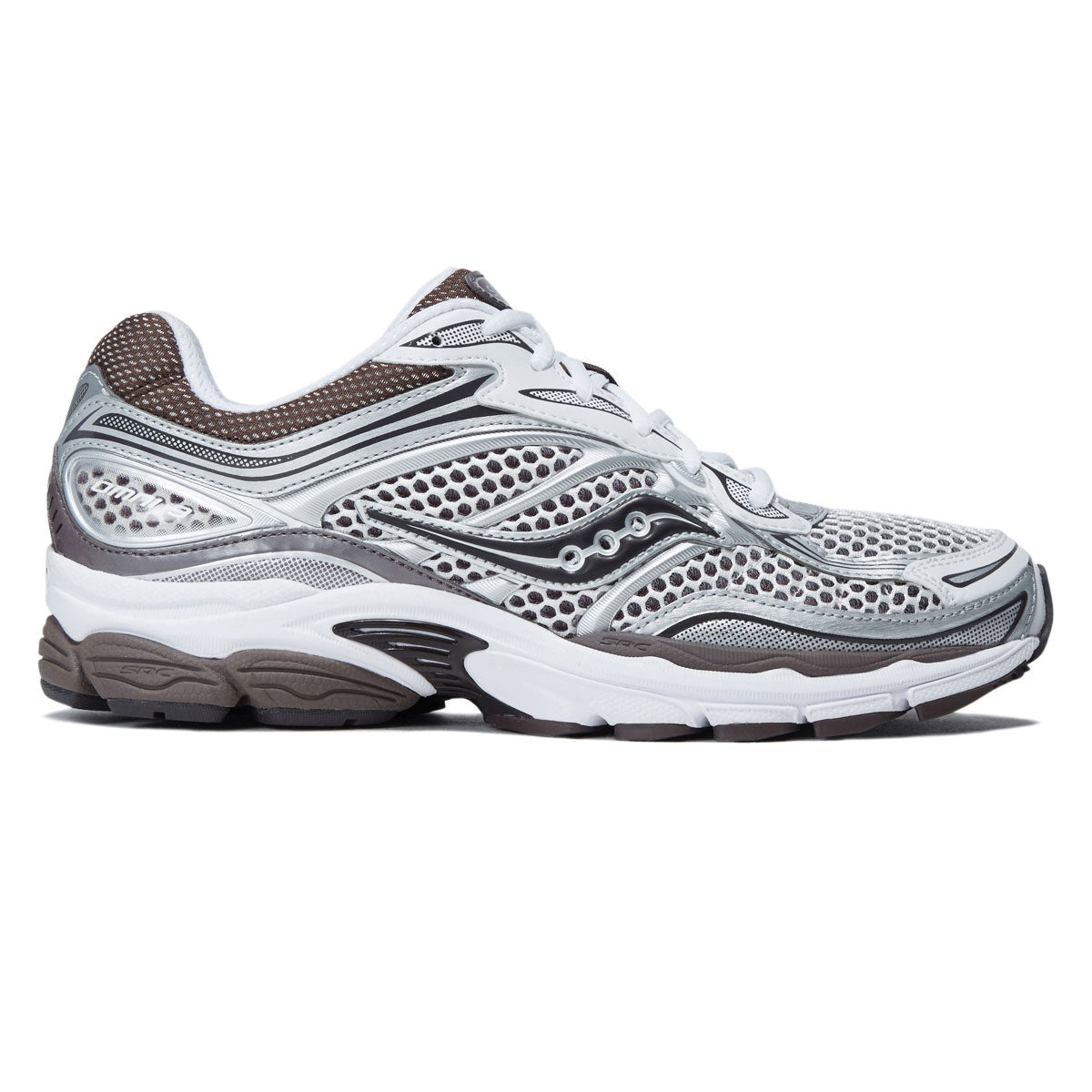 Saucony Progrid Omni 9 Shoes - White/Brown