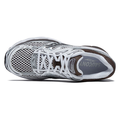 Saucony Progrid Omni 9 Shoes - White/Brown