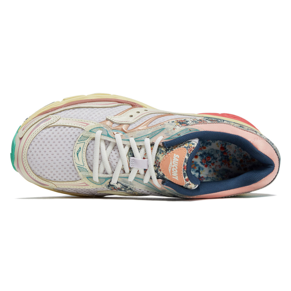 Saucony Progrid Omni 9 Shoes - Beige/Blue