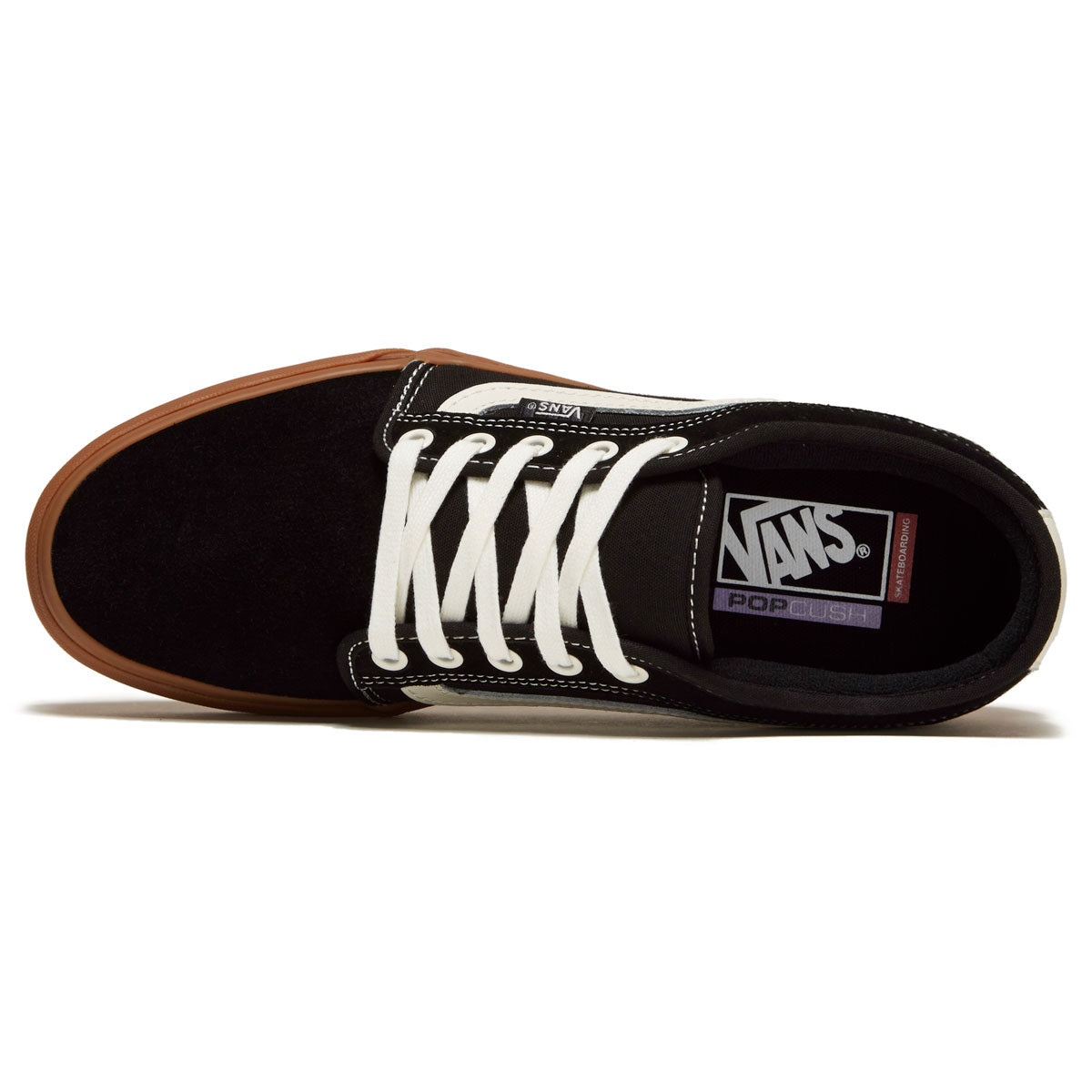 Vans Skate Chukka Low Sidestripe Shoes - Black/Gum