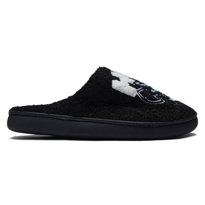 HUF Snow Angel Fuzzy Slipper Shoes - Black
