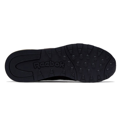 Reebok Classic Nylon 89 Shoes - Washed Black/Black/Black Cherry