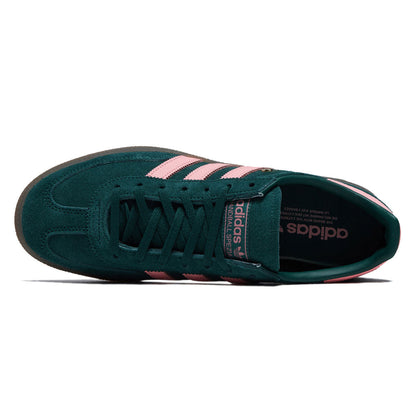 Adidas Womens Handball Spezial Shoes - Collegiate Green/Pink Spark/Gold Metallic