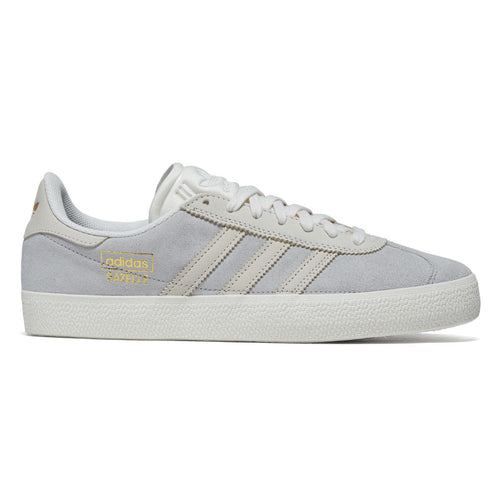 Adidas Gazelle ADV Shoes - Grey/Core White/Gold Metallic