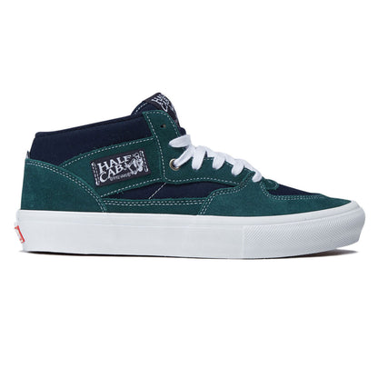 Vans Skate Half Cab Shoes - Tartan Blue/Green