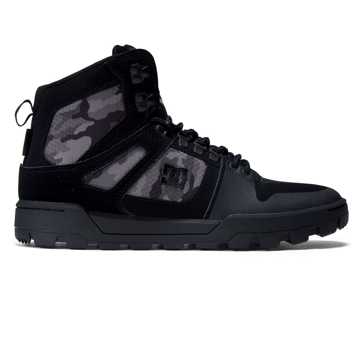 DC Pure High-Top Wr Boots - Black Camo
