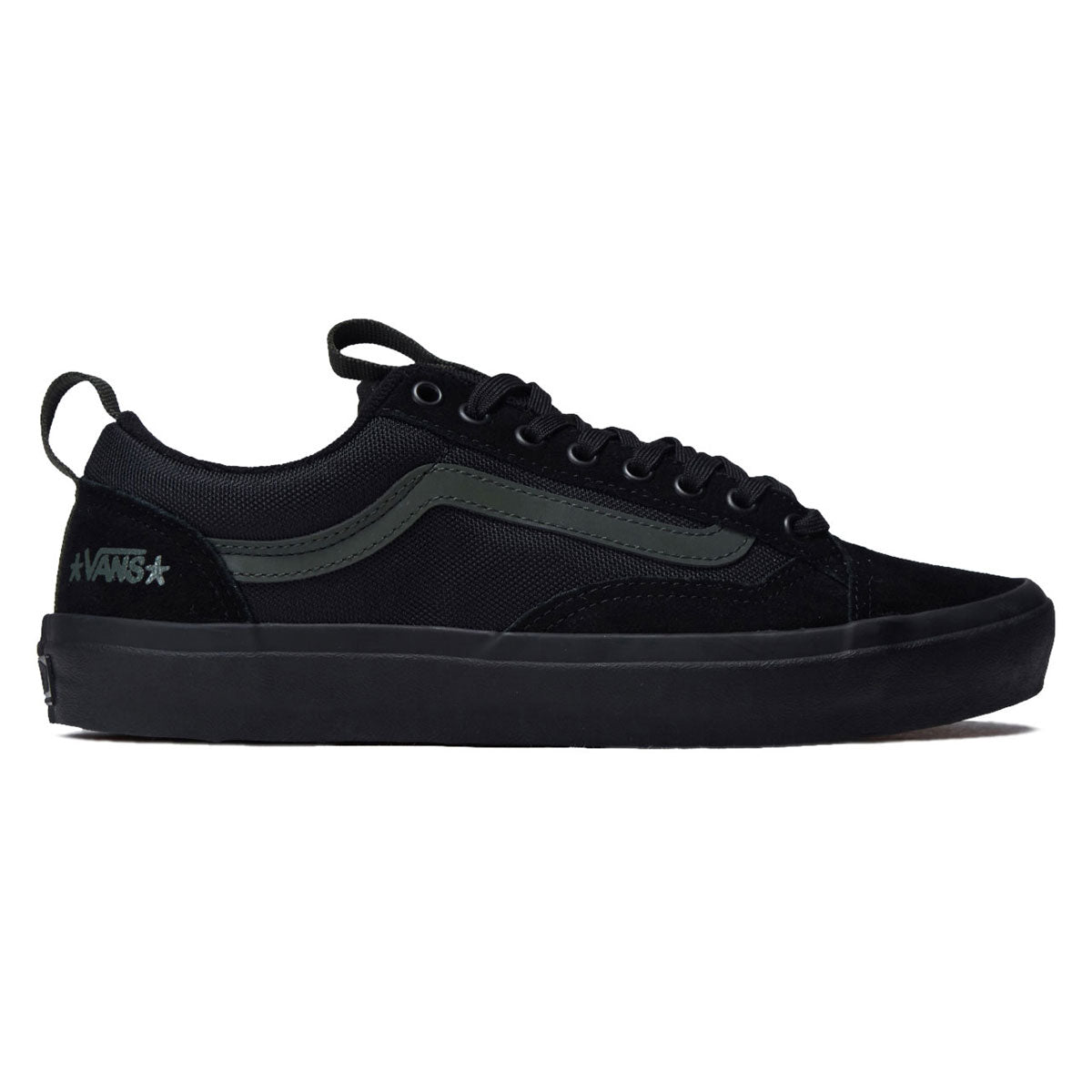 Vans Skate x Atiba Old Skool 36+ Shoes - Black/Dark Green