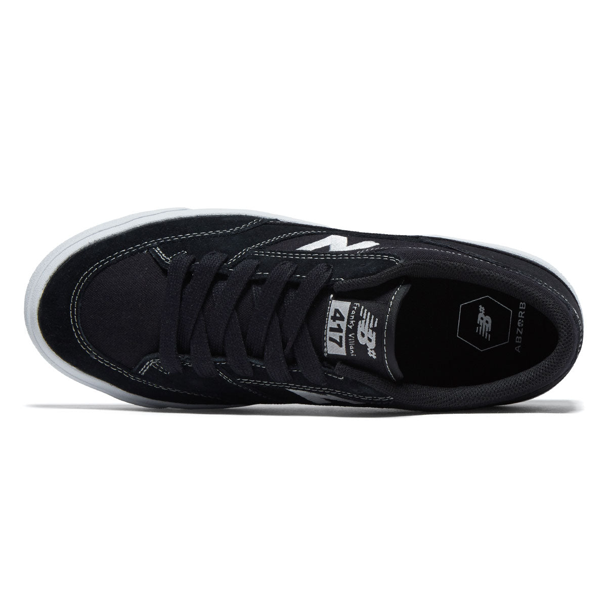 New Balance 417 Villani Low Shoes - Black/White