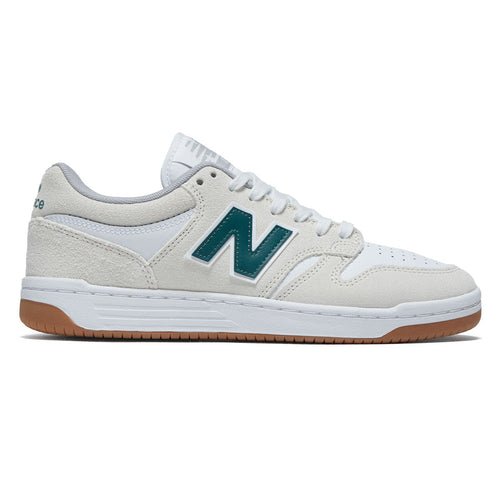 New Balance 480 Shoes - Sea Salt/Vintage Teal