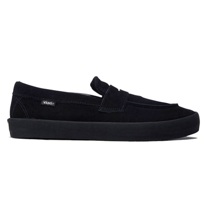 Vans Skate Loafer Shoes - Suede Black/Black