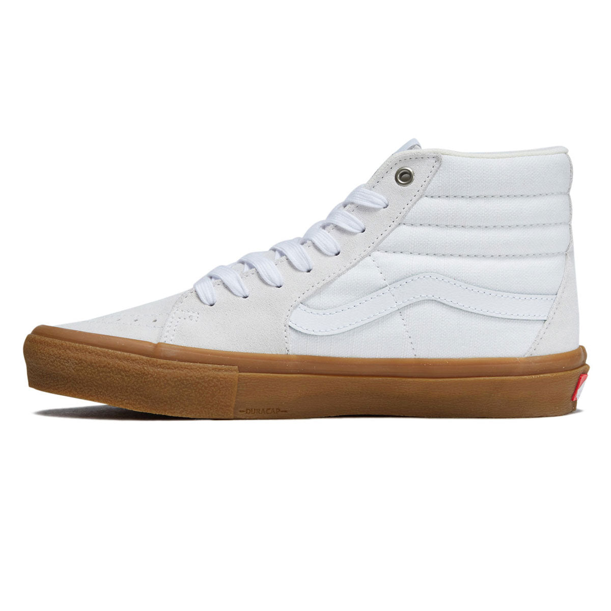 Vans Skate Sk8-Hi Shoes - Crepe White/Gum