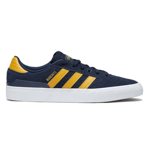 Adidas Busenitz Vulc II Shoes - Collegiate Navy/Preloved Yellow/Ftwr White