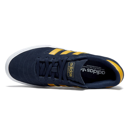 Adidas Busenitz Vulc II Shoes - Collegiate Navy/Preloved Yellow/Ftwr White