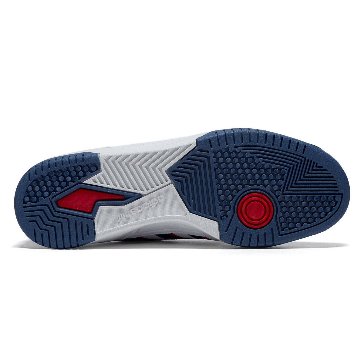 Adidas Tekkira Cup Shoes - Ftwr White/Dusky Petrol/Better Scarlet