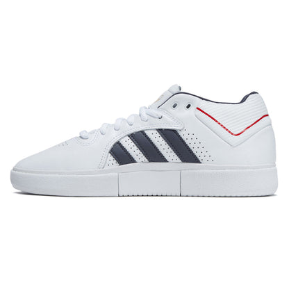 Adidas Tyshawn Shoes - Ftwr White/Aurora Onix/Collegiate Red