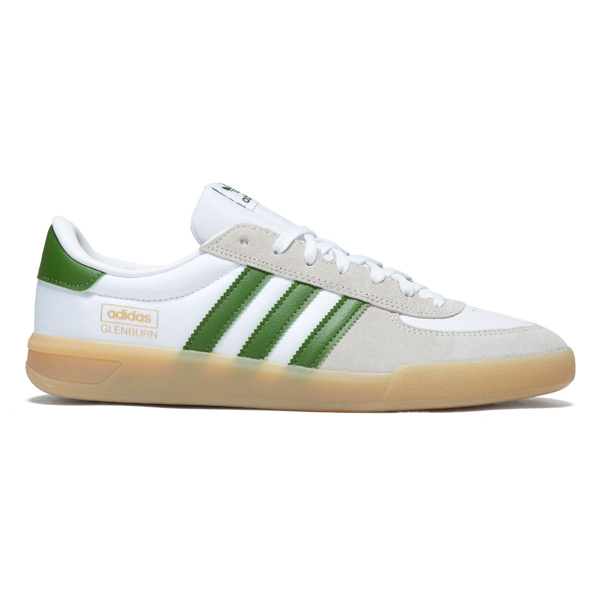 Adidas Glenburn Shoes - Ftwr White/Crew Green/Gum