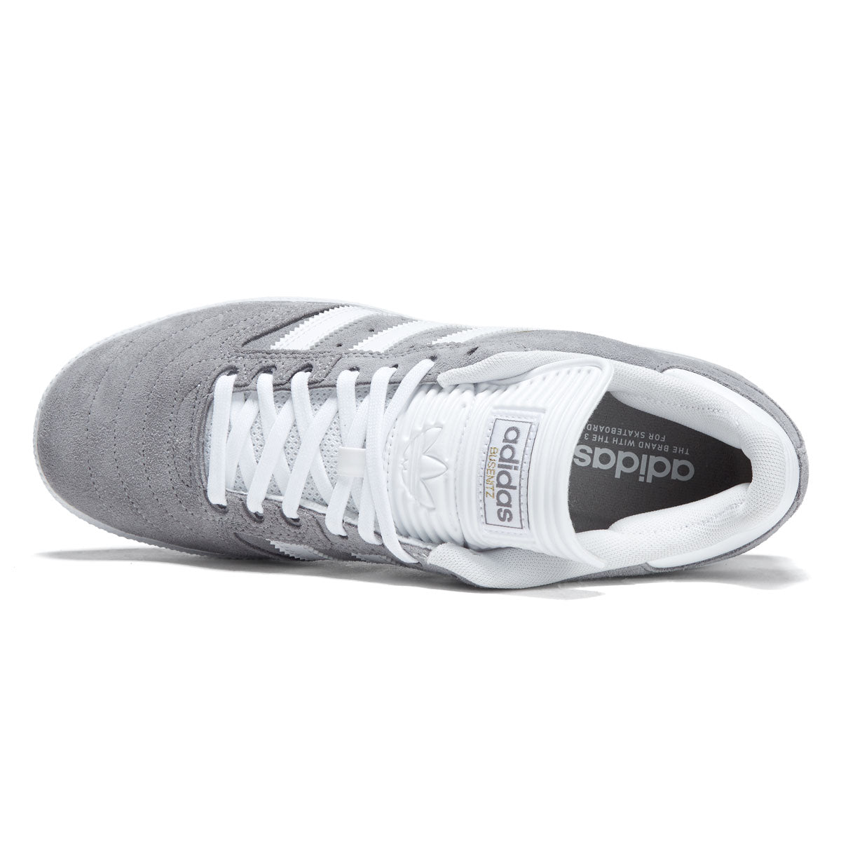 Adidas Busenitz Shoes - Grey/Ftwr White/Gold Metallic