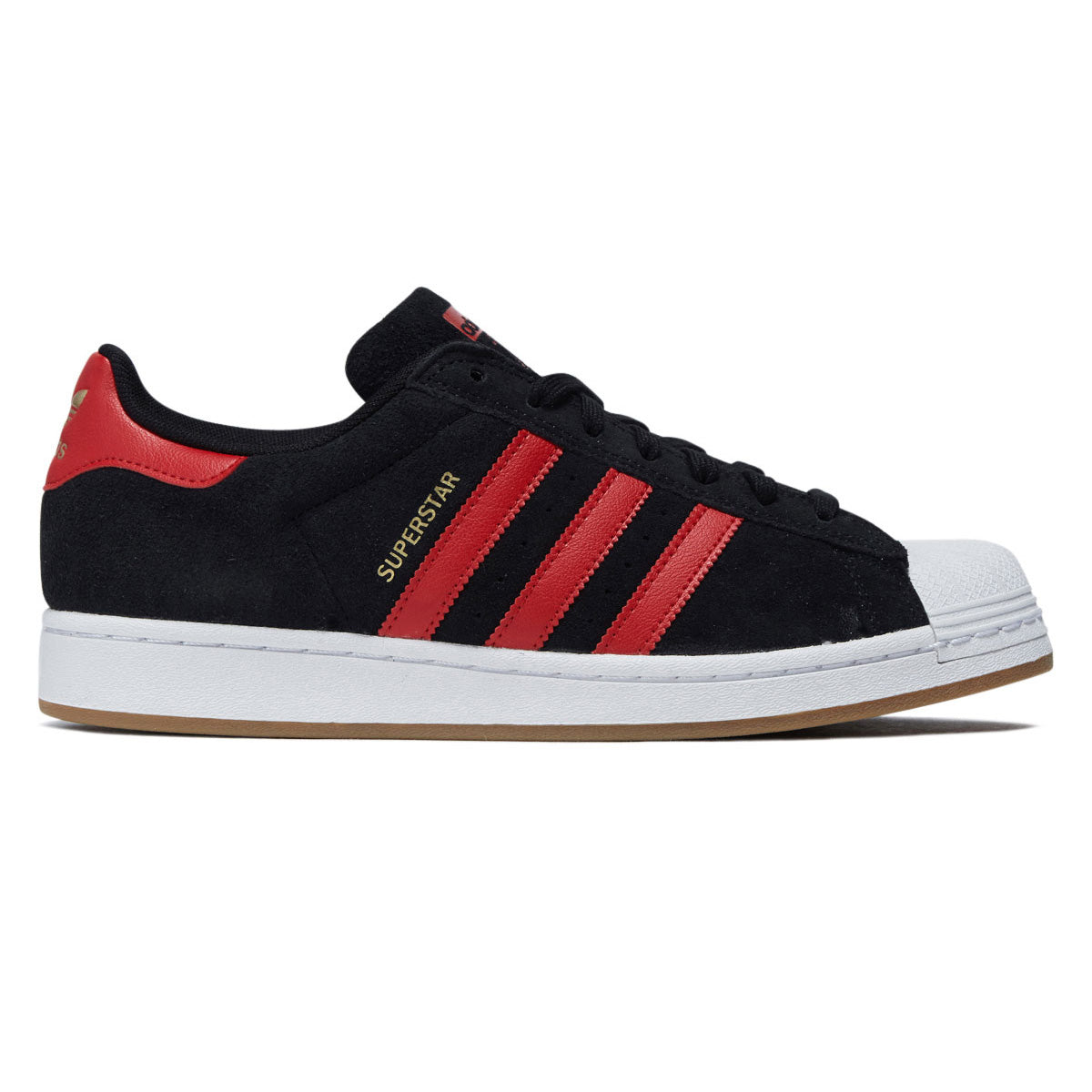 Adidas Superstar ADV Shoes - Core Black/Better Scarlet/Ftwr White