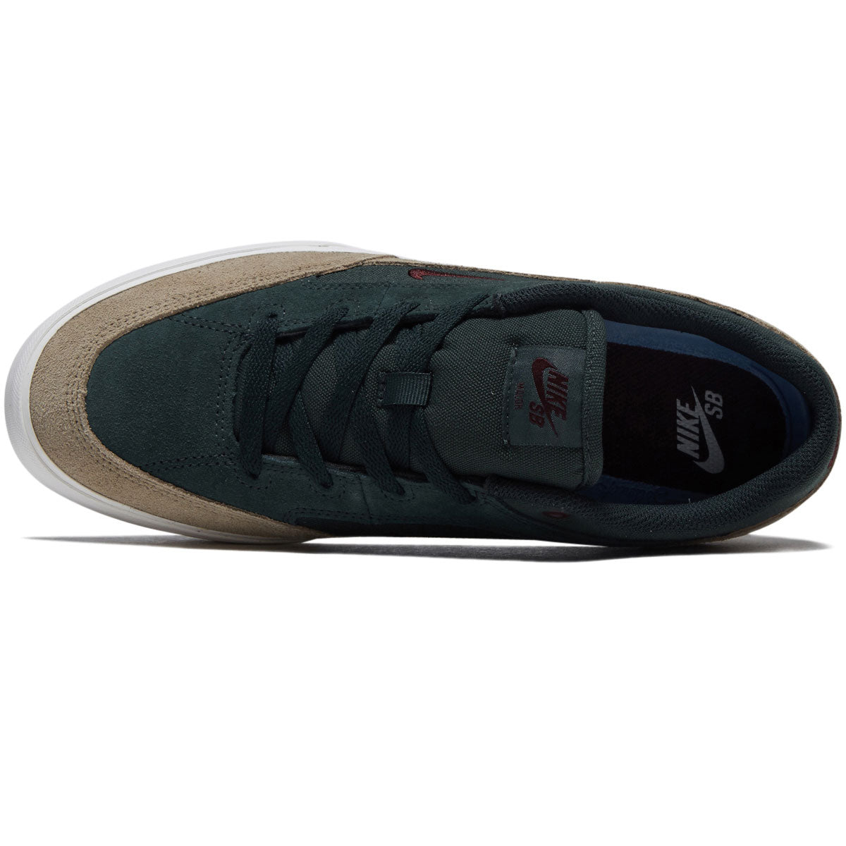 Nike SB Malor Shoes - Seaweed/Burgundy Crush/Khaki/Phantom