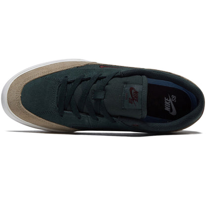 Nike SB Malor Shoes - Seaweed/Burgundy Crush/Khaki/Phantom