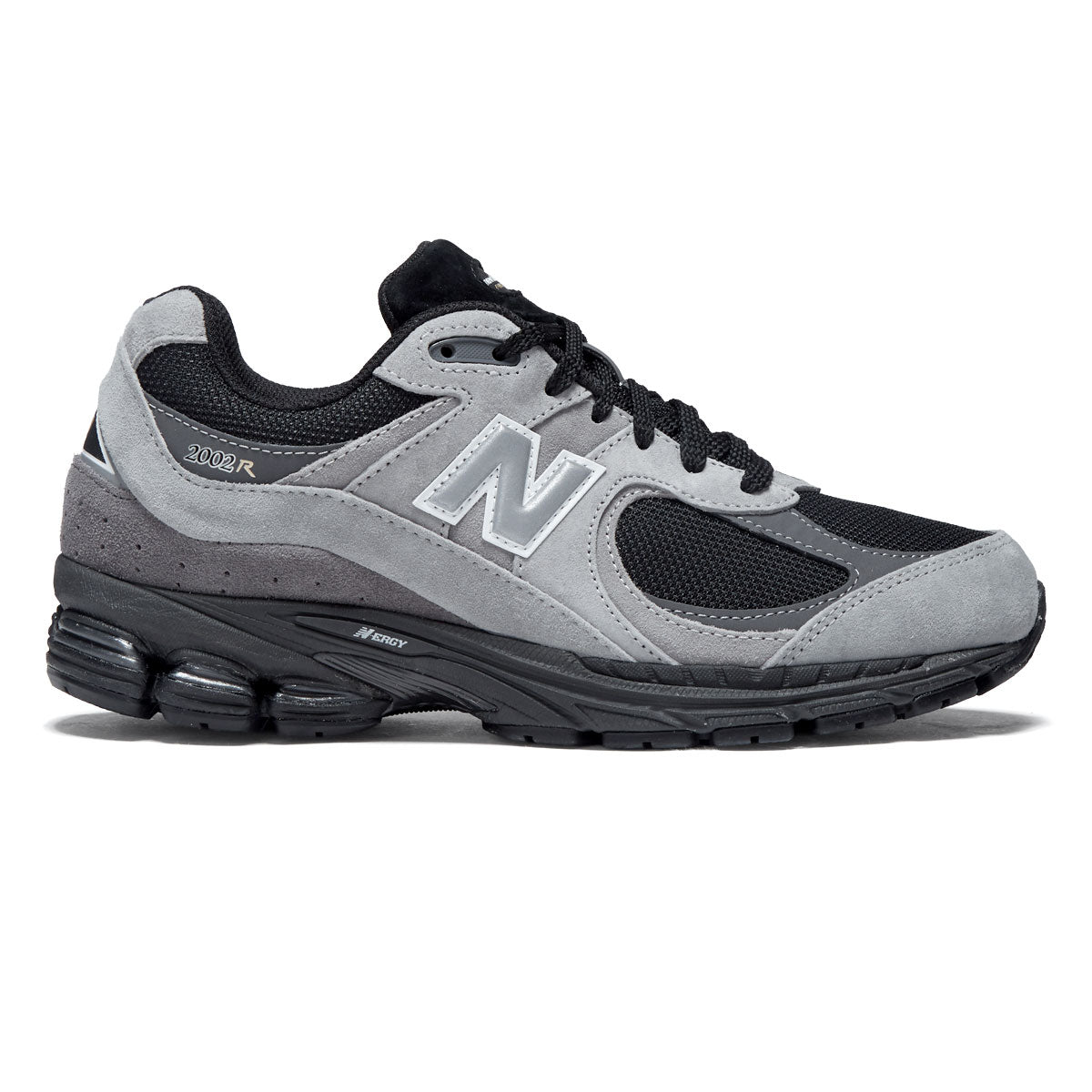 New Balance 2002R Shoes - Black/Silver Metallic