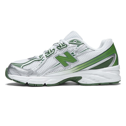 New Balance 740 Shoes - White/Alpine Green