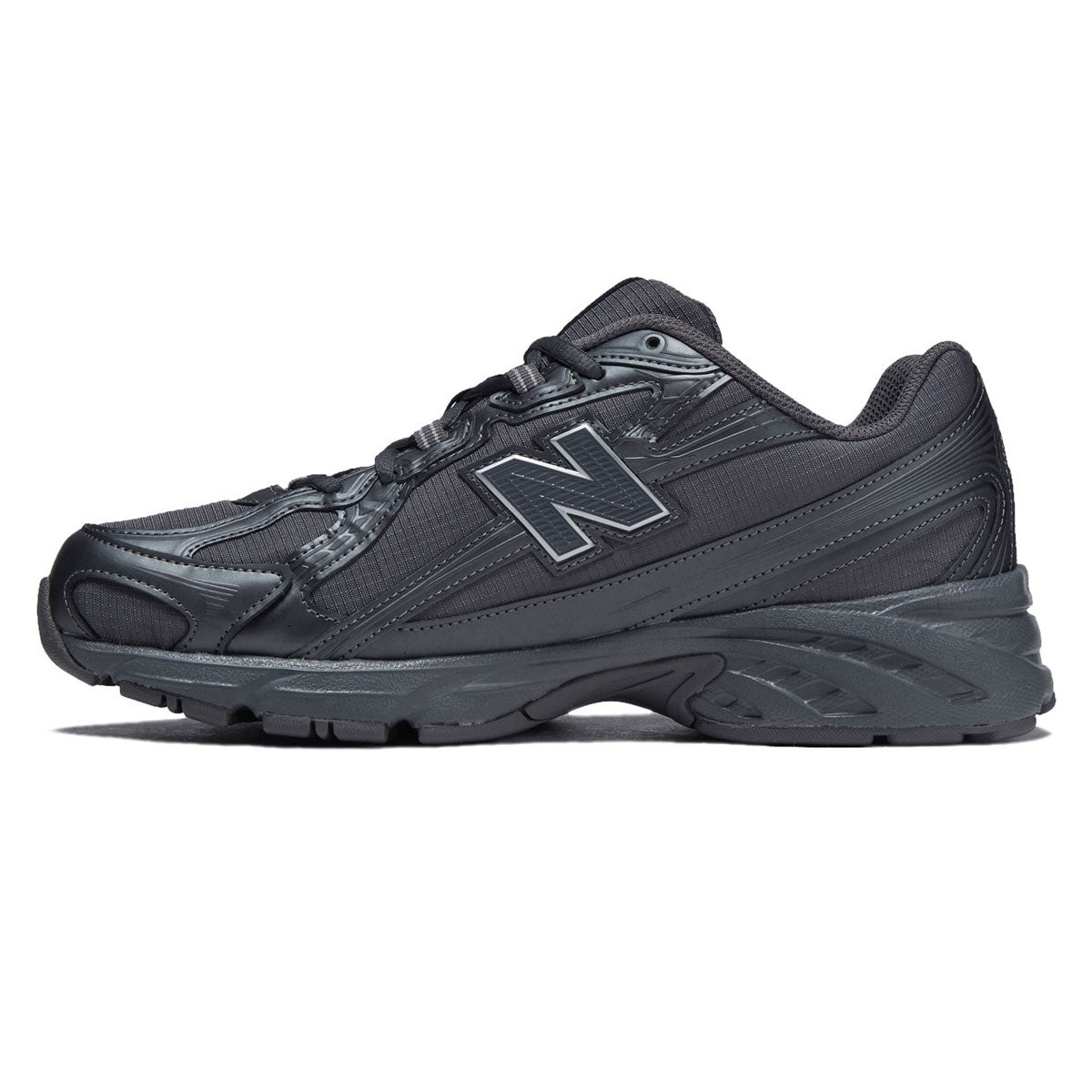 New Balance 740 Shoes - Castlerock/Silver Metallic