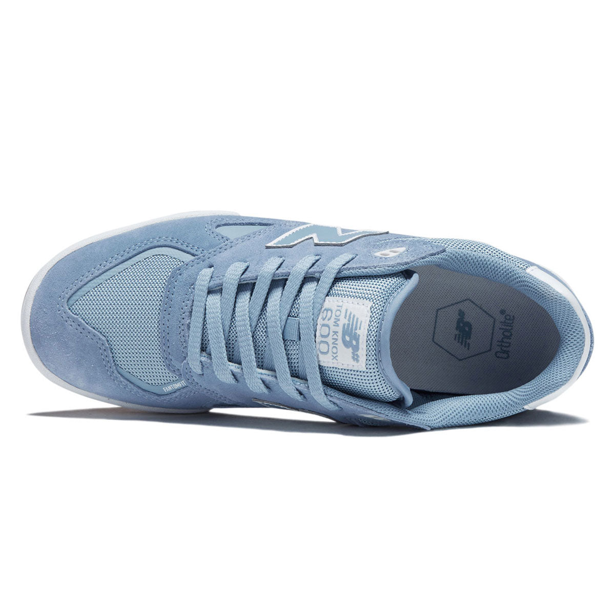 New Balance 600 Tom Knox Shoes - Baby Blue/White